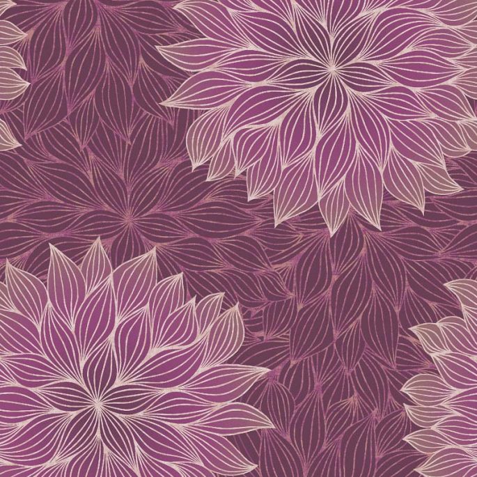 Cadrys Printed Hospitality Windswept Bloom WB-1382